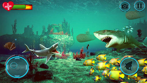Evil Shark Attack : Angry Shark Games 2019 screenshot 2