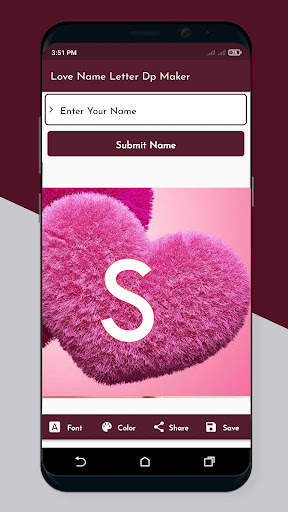 Love Name Letter DP Maker 2023 screenshot 5