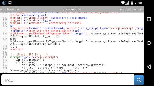 Dago Browser (Web Inspector) screenshot 13