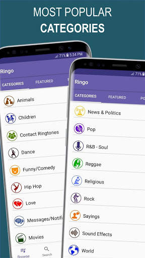 Ringo Ringtones & Notification Sounds screenshot 2