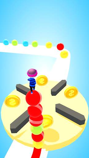 Stack Ride 3D - Free Run Game - Cube Surfer Game screenshot 2