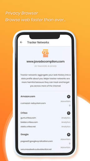 Sax Privacy Web Browser screenshot 2