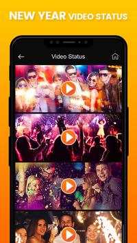 New Year video status 2020 - Happy New Year Status screenshot 1