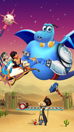 Kid Aladdin Boy -3D Mini Games screenshot 1