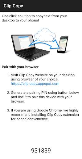 Clip Copy - PC to mobile screenshot 2