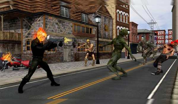 Ghost Bike Rider Fighter screenshot 14