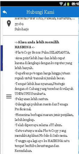 HASBONA Foto Copy screenshot 1