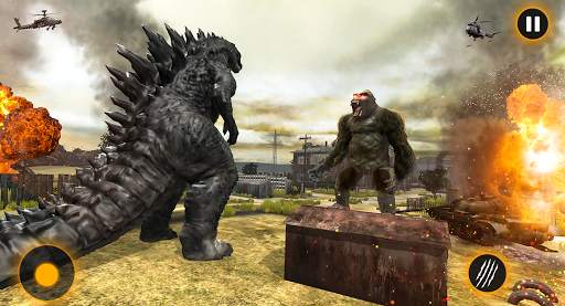 Monster dino vs king-kong screenshot 2