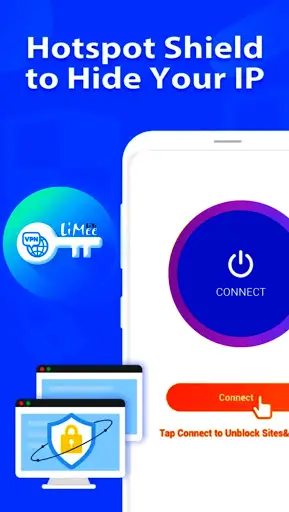 Limee VPN Lite-Free Proxy Unlimited Fast IP 2021 screenshot 4