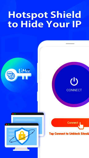 Limee VPN Lite-Free Proxy Unlimited Fast IP 2021 screenshot 4