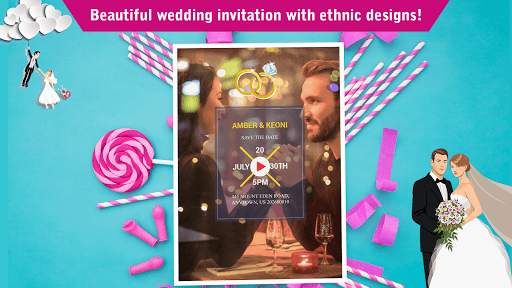 Wedding Card Design & Photo Video Maker With Music screenshot 5