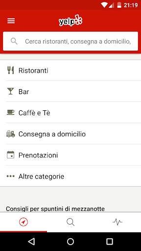 Yelp screenshot 1
