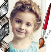 Edit images and writing on img icon