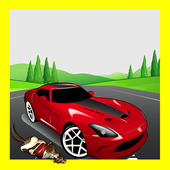 speed car racing icon