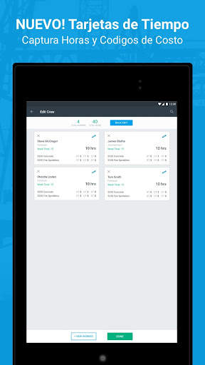 Raken - Reportes Diarios y Tarjetas de Tiempo screenshot 12