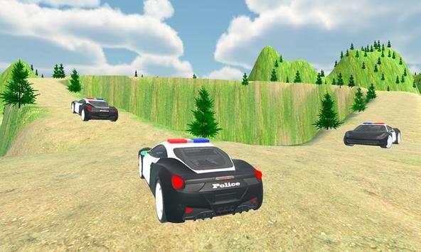 Police Car Driver Offroad 2018 screenshot 7