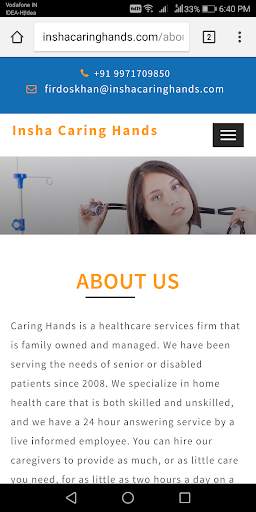 Insha Caring Hands screenshot 2