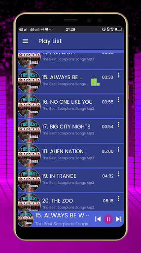 The Best Scorpions Songs Mp3 screenshot 5
