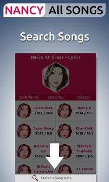 نانسي عجرم - أغاني وكلمات screenshot 7