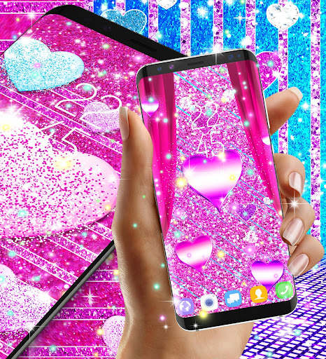 Various glitter live wallpaper screenshot 2