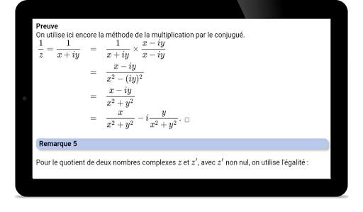 Maths TS : Complexes 1 screenshot 12
