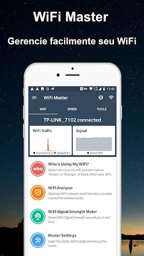Mestre WiFi - Analisador WiFi screenshot 1