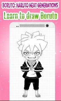 How to Draw Boruto Characters From Naruto Anime screenshot 5