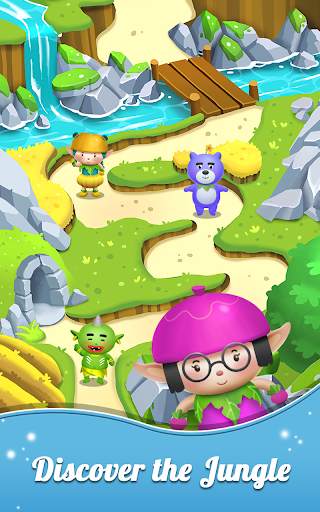 Jungle Fruit Splash: A match 3 game screenshot 3