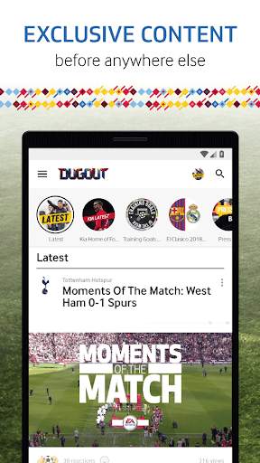 DUGOUT screenshot 1