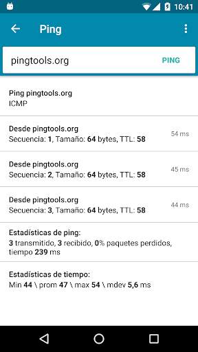 PingTools Network Utilities screenshot 6
