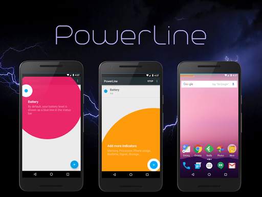 PowerLine: Status Bar meters screenshot 9