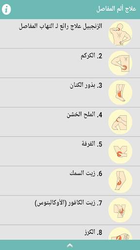 علاج آلام المفاصل والتهابها screenshot 1