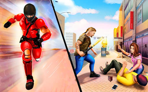 Spider Ninja Rope Hero - Crime City New Games 2021 screenshot 2