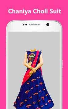 Chaniya Choli Photo Suit Editor screenshot 1