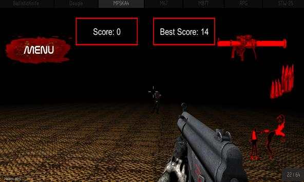 Zombie Kill Shooter 3D screenshot 1