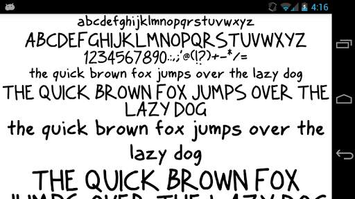 Clean Fonts Message Maker screenshot 2