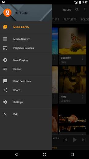 Hi-Fi Cast - Music Player screenshot 5