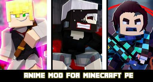 Anime Mod for Minecraft PE😊 screenshot 1