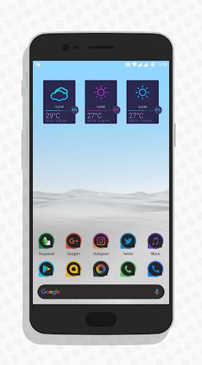 PixelDew Dark Icon Pack Free screenshot 4