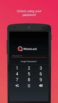 Lock for apps (WhatsLock) 5 تصوير الشاشة