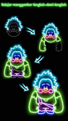 Belajar Menggambar Kartun screenshot 4