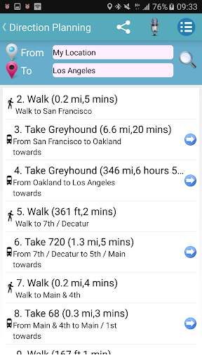 San Francisco  Bus Tracker screenshot 6