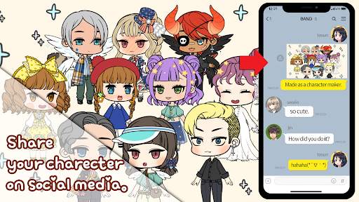 Character Maker: Dress-up Game screenshot 5