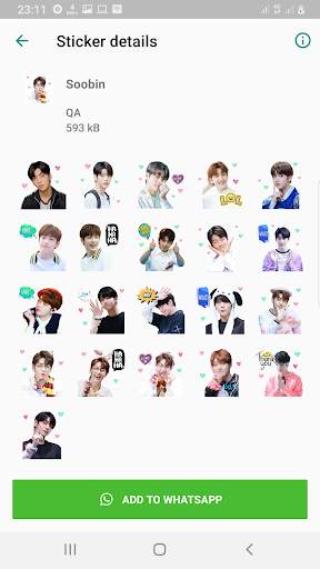 TXT WAStickerApps Kpop Idol for Whatsapp screenshot 2