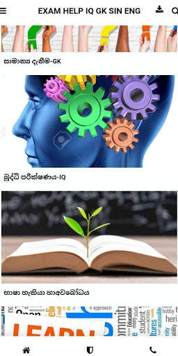 EXAM HELP IQ GK SIN ENG скриншот 3