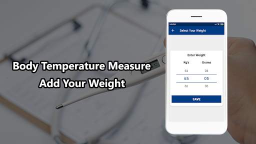 Body Temperature Meassure Checker App 2 تصوير الشاشة