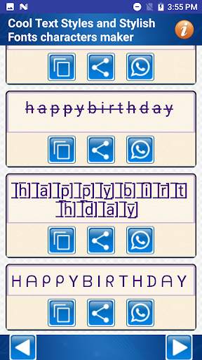 Cool Text & Fonts Styles maker screenshot 4