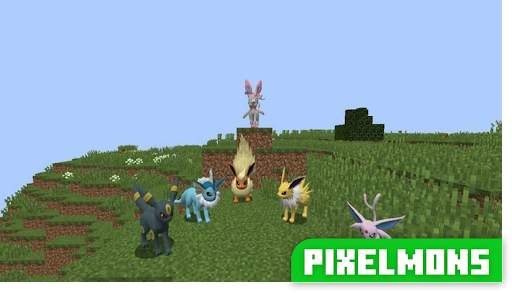 Pixelmons for minecraft screenshot 3