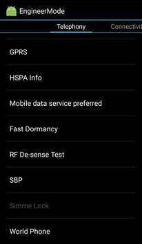 Mediatek Engineer Mode Pro screenshot 3