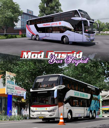 Mod Bussid Bus Tingkat screenshot 1